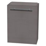 Differnz Force Meuble sous-lavabo 40x52x20cm 1 porte avec softclose MDF Gris SW159379