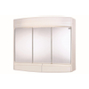 Differnz armoire miroir 60x53x18cm Plastique Blanc SW21942