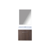 Differnz badmeubel 60x48x48cm MDF 1 kraangat 1 wasbak met spiegel Eiken/Grijs SW21847 Differnz badmeubel 60x48x48cm MDF 1 kraangat 1 wasbak met spiegel Eiken/Grijs SW21847
