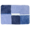 Differnz Cubes Badmat 60x90 BLauw SW71553 Differnz Cubes Badmat 60x90 BLauw SW71553