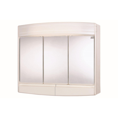 Differnz armoire miroir 60x53x18cm Plastique Blanc