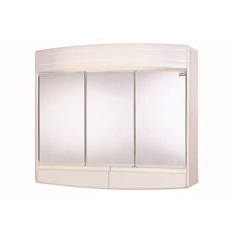 Differnz armoire miroir 60x53x18cm Plastique Blanc SW21942