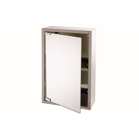 Differnz armoire miroir 51x38x18cm Aluminium Blanc SW21903