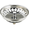 Viega crépine panier pour évier avec commande manuelle chrome GA28559