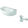 Ideal Standard Eurovit Fontein D26cm 1 kraangat rechthoek met overloop Keramiek Wit SW119267 Ideal Standard Eurovit Fontein D26cm 1 kraangat rechthoek met overloop Keramiek Wit SW119267