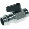 Vsh Ballofix Vanne à bille 15 Mavec Pression X 1/2" Bu. Chrome SW123901