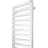 Zehnder Quaro Radiateur sèche-serviettes - 97,1x30cm - 299 watts - Acier Blanc brillant SW130161