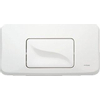 Schwab Panneau de commande - pour réservoir encastré Wisa XT - Polybéton - brillant blanc SW111860