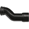 ABU Manchon d’évacuation de WC Plastique Noir SW114219