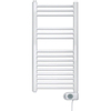 Zehnder Aura E sèche-serviettes - 50x90.6cm - électrique - 500 watts - blanc brillant SW205920