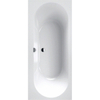 Villeroy & Boch Oberon 2.0 Baignoire duo 170x75x47cm quaryl avec pieds et combinaison trop-plein/vidage Blanc mat SW453775 Villeroy & Boch Oberon 2.0 Baignoire duo 170x75x47cm quaryl avec pieds et combinaison trop-plein/vidage Blanc mat SW453775
