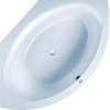 Duscholux Smartline Ligbad B140xL140cm 52cm met gat Kwartrond met overloop Acryl Wit SW112930 Duscholux Smartline Ligbad B140xL140cm 52cm met gat Kwartrond met overloop Acryl Wit SW112930