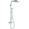 Paffoni City Douchecombinatie set B34xD42.5cm 124cm Chroom SW119054 Paffoni City Douchecombinatie set B34xD42.5cm 124cm Chroom SW119054