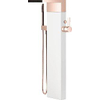 Dornbracht Mem Robinet de baignoire sur pied avec limiteur de température chrome brillant SW118579 Dornbracht Mem Robinet de baignoire sur pied avec limiteur de température chrome brillant SW118579