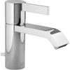 Dornbracht Imo wastafelkraan - opbouw - laag - 1-gats - eengreeps - met trekwaste - chroom 0272800