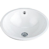 Alape EB/K400 inbouwwastafel geglazuurd staal zonder kraangat 40cm wit 0930105 Alape EB/K400 inbouwwastafel geglazuurd staal zonder kraangat 40cm wit 0930105