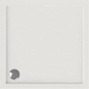 Wisa Maia Receveur de douche 75x75x5cm évacuation 90mm Carré Acrylique Blanc SW117935