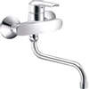 Hansa Vantis Mitigeur d'évier 1/2 pouce 2 trous de robinet limiteur de température Chrome brillant SW116514