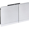 Geberit Sigma60 bedieningplaat met dualflush frontbediening voor toilet/urinoir 24.6x16.4cm chroom 0700511 Geberit Sigma60 bedieningplaat met dualflush frontbediening voor toilet/urinoir 24.6x16.4cm chroom 0700511