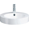 Alape Ab serie opbouw wastafel 45cm rond 8 cm hoog wit GA57714 Alape Ab serie opbouw wastafel 45cm rond 8 cm hoog wit GA57714