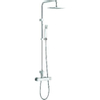 Paffoni Level Douchecombinatie set B20xD45.8cm 123.5cm Chroom SW119092 Paffoni Level Douchecombinatie set B20xD45.8cm 123.5cm Chroom SW119092