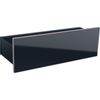 Geberit Acanto planchet 45cm glas zwart SW417433 Geberit Acanto planchet 45cm glas zwart SW417433