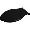 Rezi Populair deksel voor closetzitting zwart 0750298 Rezi Populair deksel voor closetzitting zwart 0750298