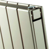 VASCO VIOLA Radiator (decor) H200xD6.2xL57.8cm 1881W Staal Wit SW139031 VASCO VIOLA Radiator (decor) H200xD6.2xL57.8cm 1881W Staal Wit SW139031