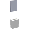 Bruynzeel Pocco Fonteinmeubelset 41x50x22cm met spiegel mat wit GA11850 Bruynzeel Pocco Fonteinmeubelset 41x50x22cm met spiegel mat wit GA11850