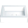 Alape Ab serie opzet wastafel 45x45x11cm wit GA71710 Alape Ab serie opzet wastafel 45x45x11cm wit GA71710