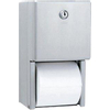 Loggere Easy Closetrolhouder H28xD15xL15.5cm RVS geborsteld SW119137 Loggere Easy Closetrolhouder H28xD15xL15.5cm RVS geborsteld SW119137