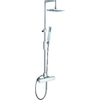 Paffoni Syncro Douchecombinatie set B20xD37.7cm 134cm Chroom SW119093 Paffoni Syncro Douchecombinatie set B20xD37.7cm 134cm Chroom SW119093