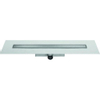 Easy Drain Compact caniveau de douche modulo design 70cm avec grille zero plus garde d'eau 30mm inox brossé GA36424