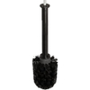 Geesa Modern art brosse de WC avec connecteur noir GA95385