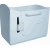 Apollo Medical BV Bain avec assise à gauche 90x67x122cm Polyester Blanc SW113090 Apollo Medical BV Bain avec assise à gauche 90x67x122cm Polyester Blanc SW113090
