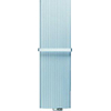 Vasco Alu Zen Radiateur décor 160x10x45cm 1446W aluminium Aluminium Grey January SW141311