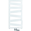 Zehnder Ribbon Radiateur sèche-serviettes 126,6x50cm 509watt Acier Blanc brillant SW270210