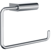 Emco Flow Porte-rouleau de papier toilette avec couvercle sans porte-rouleau de réserve Chrome SW482413