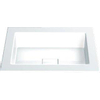 Alape Eb serie inbouw wastafel 45x45cm wit GA71623 Alape Eb serie inbouw wastafel 45x45cm wit GA71623