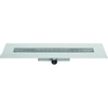 Easydrain Compact taf modulo design douchegoot 90cmm rooster classic waterslot 50mm rvs geborsteld GA36497 Easydrain Compact taf modulo design douchegoot 90cmm rooster classic waterslot 50mm rvs geborsteld GA36497