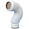 Multikwik Multiclick Manchon d'évacuation de WC L22.5cm Plastique Blanc SW113701