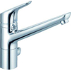Kludi OBJEKTA Keukenmengkraan 20.2cm 3/8 inch flexibele slang 1 kraangat temperatuurbegrenzing Chroom glans SW119450 Kludi OBJEKTA Keukenmengkraan 20.2cm 3/8 inch flexibele slang 1 kraangat temperatuurbegrenzing Chroom glans SW119450