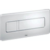 Viega Visign for more plaque de commande blanc verre-blanc trafic SW98280