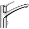 Kludi TRENDO Keukenmengkraan 15cm 3/8 inch flexibele slang 1 kraangat temperatuurbegrenzing Edelstaal SW115376 Kludi TRENDO Keukenmengkraan 15cm 3/8 inch flexibele slang 1 kraangat temperatuurbegrenzing Edelstaal SW115376