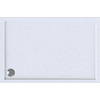 Wisa Maia receveur de douche h5xb80xl140cm vidange 90mm rectangle acrylique blanc SW115411