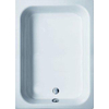 Bette Profonde Receveur de douche 80x75x28cm 52cm rectangulaire Tôle d'acier Pergamon SW111905