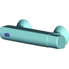 Rada Tec Elektronische kraan 3/4 inch temperatuurbegrenzing 6V waterbesparend Chroom glans SW117203 Rada Tec Elektronische kraan 3/4 inch temperatuurbegrenzing 6V waterbesparend Chroom glans SW117203