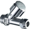Schell Comfort robinet d''arrêt d''angle 3/8 inch Droit Chrome brillant SW112460