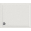 Wisa Maia receveur de douche h5xb75xl80cm drainage 90mm rectangulaire acrylique blanc SW117936