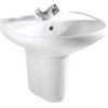 Jika Wastafel H21.5xD52cm 1 kraangat Rond Keramiek Wit SW114398 Jika Wastafel H21.5xD52cm 1 kraangat Rond Keramiek Wit SW114398